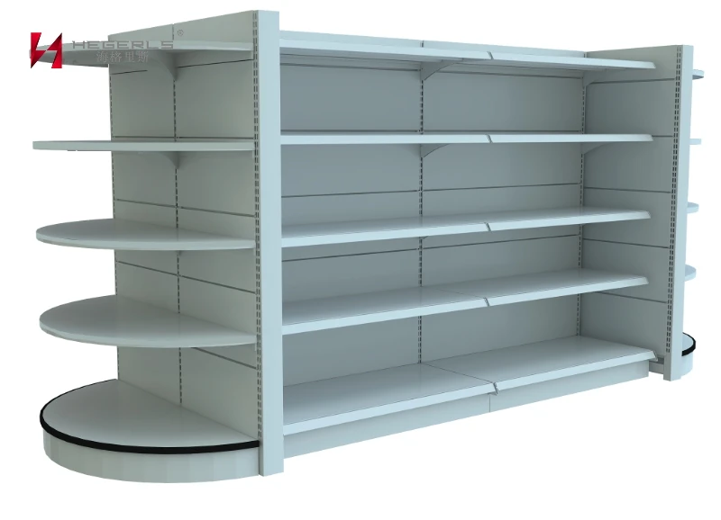 Sistema de prateleiras para supermercados HEGERLS