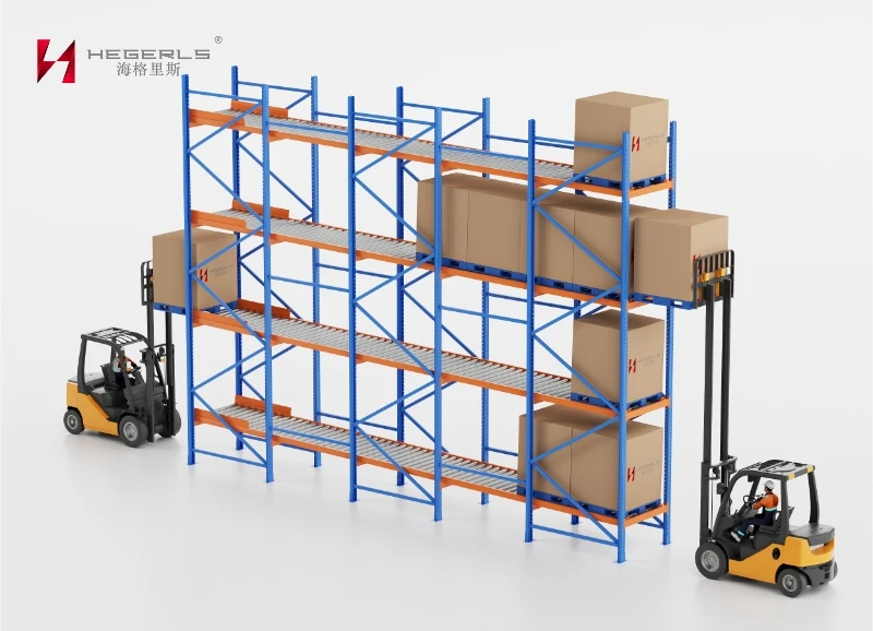 Sistema de estantes por gravidade HEGERLS
