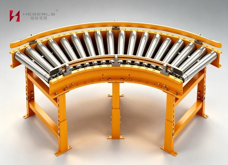 Sistema transportador de rolos HEGERLS