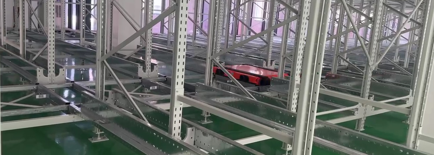 Solução inteligente de armazém de transporte de quatro vias para a indústria de chá branco Fuding, China